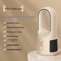 Fast Heating Desktop Electric Heater: Energy-Saving Foot Warmer for Winter Polar Bear Cool & Warm Bladeless Heater Fan