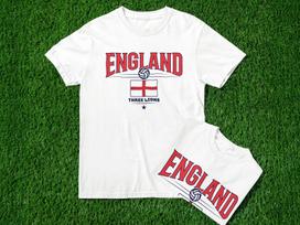 England Football T-Shirt: Three Lions, 1966 World Cup 2XL
