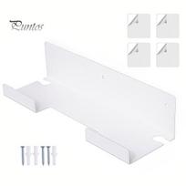 Hair Tool Organizer Straightener Holder, Wall Mounted Acrylic Dryer Curling Professional Salon Storage Iron for Vanity Bathroom Barber Shops 1pc balta