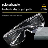 Labor Protection Goggles: Splash, Dust & Windproof for Industrial Safety & Cycling