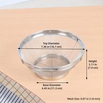 Versatile Use Rice Strainer Easy Clean Fine Mesh Strainer Metal Net Basket  Kitchen Supplies 1