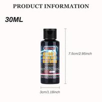 Headlight Restoration Polishing Headlamp Scratch Remover Repair Cleaning Paste Remove Oxidation Headlight Polish Liquid LHB-16 black