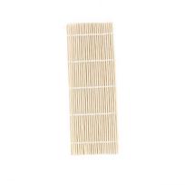 Green Sushi Roll Bamboo Mat: Japanese Cuisine Tool for Nori and Rice Rolls, Sashimi Plating, and Decoration 24*24cm White Skin