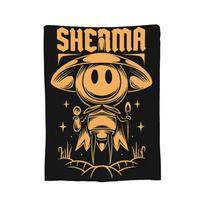 Hollow Knights Silksongs Hornet Blanket Fleece Print Portable Ultra-Soft Throw Blankets for Bedding Couch Bedspread Size: 75*100cm, Weight: 230 GSM