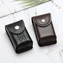 Rudos PU odos sulankstomas akinių dėklas - Skaitymo akinių dėžutė Style 2 (Black) gray