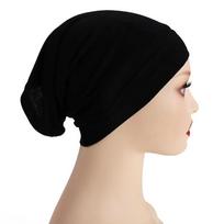 Trendy African Headdress India Turban Bonnet Arab Wrap Head Scarf Ready To Wear Muslim Headtie Woman Inner Hijabs Cap
