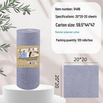 Bamboo Fiber Lazy Kitchen Rag - Durable, Non-Shedding, Thick & Absorbent Cleaning Cloth Bamboo Fiber Weekly Throwaway Rag