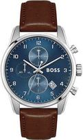 Hugo Boss Laikrodis BOSS 1513940. Kvarcas, Spalva mėlyna. Žmogus.