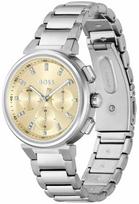 Hugo Boss Laikrodis BOSS 1502676. Kwarcowy, Kolor auksinė. Kobieta.