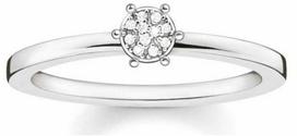 Biżuteria THOMAS SABO DT00127251456. Pierścionek, Kolor sidabrinė. Kobieta.