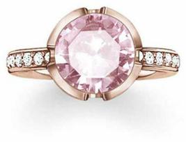 Biżuteria THOMAS SABO 2037-633-9-52. Pierścionek, Kolor auksinė. Kobieta.