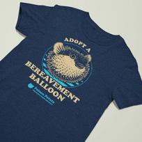 PufferFish T-shirt  Adopt a Bereavement Balloon (Poison Potato Preservation Society) - Funny Pufferfish T-shirt, Blowfish T-shirt 4XL