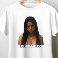 Obsession Graphic Tee, Aesthetic T-Shirt, Sad Girl Shirt, Y2K Shirt, Streetwear Tee, Unisex Fashion, Trend Gift 2XL