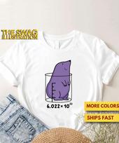 One Mole Cute Funny Chemistry Mole Pun Shirt, Animal Pun Shirt, Punny Mole Shirt, Chemistry Lovers Pun GifT shirt, Ultra Soft Premium Tee 2XL