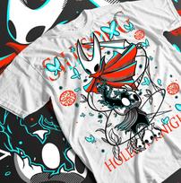 Hollow Knight Silksong Vintage Shirt, Hornet Silksong Shirt, Bug Warrior Indie Game Tee S