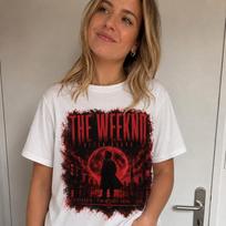 The 'Weeknd T-Shirt Stockholm 2026 | Strawberry Arena Konsert Tröja | XO Fan Merch | Vintage Streetwear | Estetisk Konsert Kläder XL