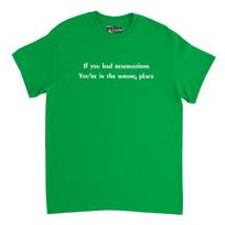 SLC Punk Movie T-Shirt: Stevo 'If You Had Reservations' Quote XL