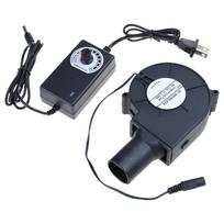 AC 100-240V Barbecue Fan Air Blower Picnic Grill Wood Stove Cooking Starter 1