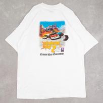 Vintage Destruction Derby Single Stitch T-Shirt X-Large Men's 1990s USA Made White Motorsport 3XL