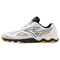 Stalo teniso bateliai Wave Medal 7 Jautrumas cm 2E [Mizuno] - Stabilumas, Amortizacija, - Balti/Juodi/Auksiniai - 23.0 -