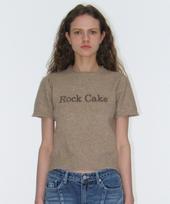 Rock Cake Stitch Line Round Knit - Beige Beige/S