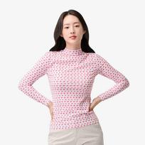 Pro World Cup Pwx Q525-3611-13 Women'S Mock Neck Base Layer Notation/95
