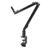 Heavy Duty Aluminum Boom Arm Mic Stand Professional Adjustable Microphone Stand for Podcast Studio Live Streaming juoda