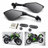 Motorcycle Rear View Mirror for Kawasaki Ninja 250 250SL 300 ZX6R H2R 2013-2016 NINJA 400 650 1000 2017-2020 Moto RearView One pair