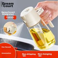 MENGTING Oil Sprayer, Olive Oil Dispenser, Oil Control Bottle, Cooking Oil Sprayer, Atomizing Spray Bottle, Air Fryer Oil Bottle