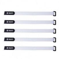 Handlebar Strap Cycling Bike Rack Strap Bicycle Accessories Stabilizer Straps Bicycle Wheel Strap white-5pcs