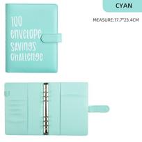 Custom A5 100 Envelope Challenge Kit Binder with Pockets Organizer Savings Challenge Budget Planner for Cash Stuffing (as the picture,A5&175*234)