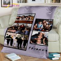 Classic Central Perk Friends TV Show Blanket,Soft Throw Blanket for Home Bedroom Bed Sofa Picnic Travel Office Cover Child Gift Size: 75*100cm, Weight: 230 GSM