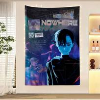 Alien Stage Anime Ivan Till Tapestry Art Printing Japanese Wall Tapestry Anime Wall Hanging Home Decor 100X70CM
