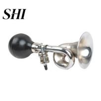 Bike Bell Bicycle Electroplated Crisp Sound Retro Safety Alarming Aluminum Alarm Alloy Snail Horn Mountain Parts juoda