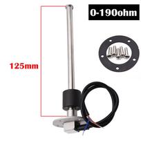 New 125/175/225/275/325/375/425mm Fuel Level Gauge Sensor Fuel Sender Unit Fit Fuel Gauges Water Level Meter 0-190/240-33ohm 125mm 0-190ohm