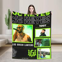 Jc Reyes Rapper Tour Mesti pledas sofai Minkštas pliušinis pledas 50x60 colių Įvairių dydžių Lovatiesės visiems sezonams 75X95CM