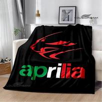 Aprilia Motociklo Logotipo Spausdinti pledai Madingas Šiltas Pledas Minkštas Ir Patogus Pledas Namų Kelionių Pledai Gimtadienio Dovana 75X95CM