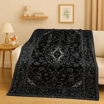 Prabangus persiškas turkiškas bohemiškas flanelės pledas, itin minkštas šiltas pliušinis užklotas namams, miegamajam, lovai, sofai, biurui, vaikams, dovana 75X95CM