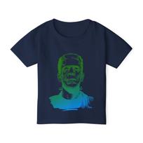 Frankenstein Toddler T-shirt, Halloween Costume Tee, Jason Spyda Adams Art L