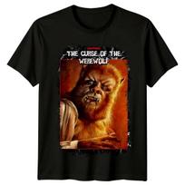 Vilkolakio prakeiksmas (1961 m) Filmo plakato įkvėpti marškinėliai Retro 80-ųjų T-shirt S įvairiaspalvis