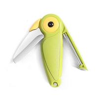 Household Fruit Knife Two-in-One Melon and Fruit Peeling Folding Knife Multifunctional Portable Bird Mini Knife