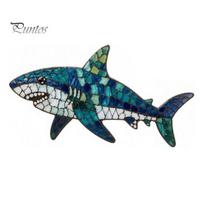 Unique Craft Gifts for Friends Octopus Mosaic Kit Beginners, DIY Acrylic Sea Animal Glass Set with Step-by-Step Diy Art Instructions, Nautical Coastal B