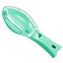 Zenino Fish Scale Remover - Quick Descaler with Sealed Container Lid, Easy Clean, Turquoise balta