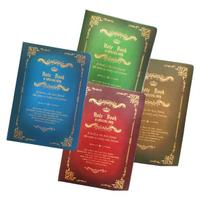 RYUBOF Adult Diary Stylish Vintage Antique Design Magic Book Style Retro A5 Easy to Write Gift of 4 Notebook, Notebook, Size, In, (Set Colors)