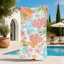 Animal t-turtle Towel Extra Large Beach Towel Quick Dry Sand Free Super Absorbent Lightweight 50X100cm