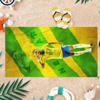 Neymar NO.10 Beach Towel  World Soccer Cup Quick-Drying Small To Large Bath Towel For Beach Pool Yoga Gym Home Travel Towel 50X100CM