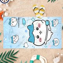 Chiikawa Japanese Animation Beach Towel Quick-drying Suitable for Beach Gym Yoga Pool Summer Funny Gift for Friends And Family 50X100CM