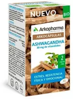 Arkopharma Arkocapsulas Ashwagandha Bio 45 kapsulės