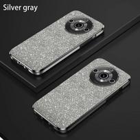 Prabangus gradiento blizgus padengtas dėklas, skirtas Oppo Realme 11 Pro Plus Fashion Women Minkštas silikoninis apsauginis nugaros dangtelis Realme11 11pro Realme 11 Pro juoda