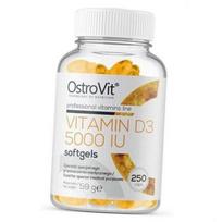 Vitaminas D3, Vitaminas D3 5000, Ostrovitas  (36250037) 250softgels